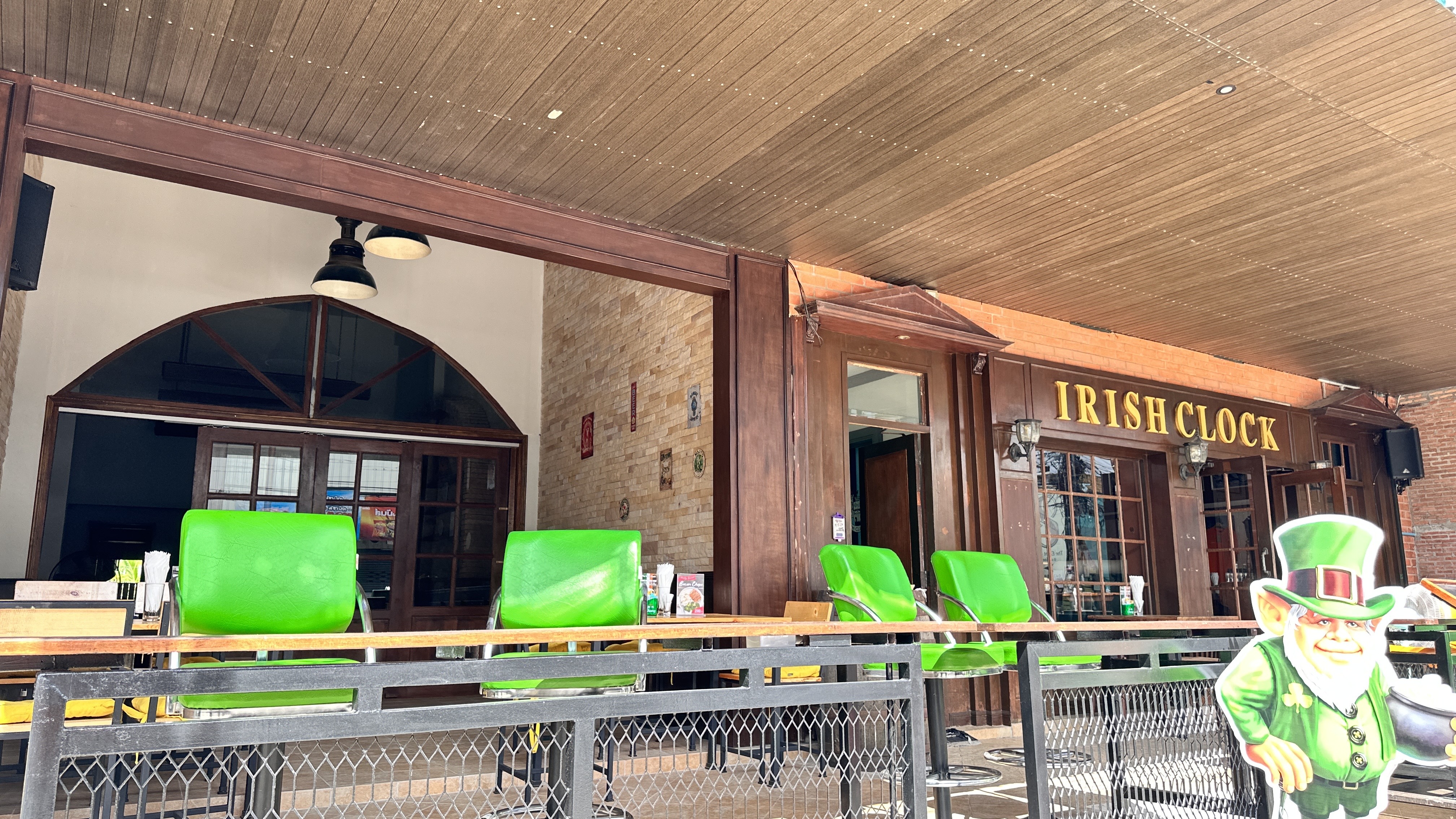 Irish Clock entrance