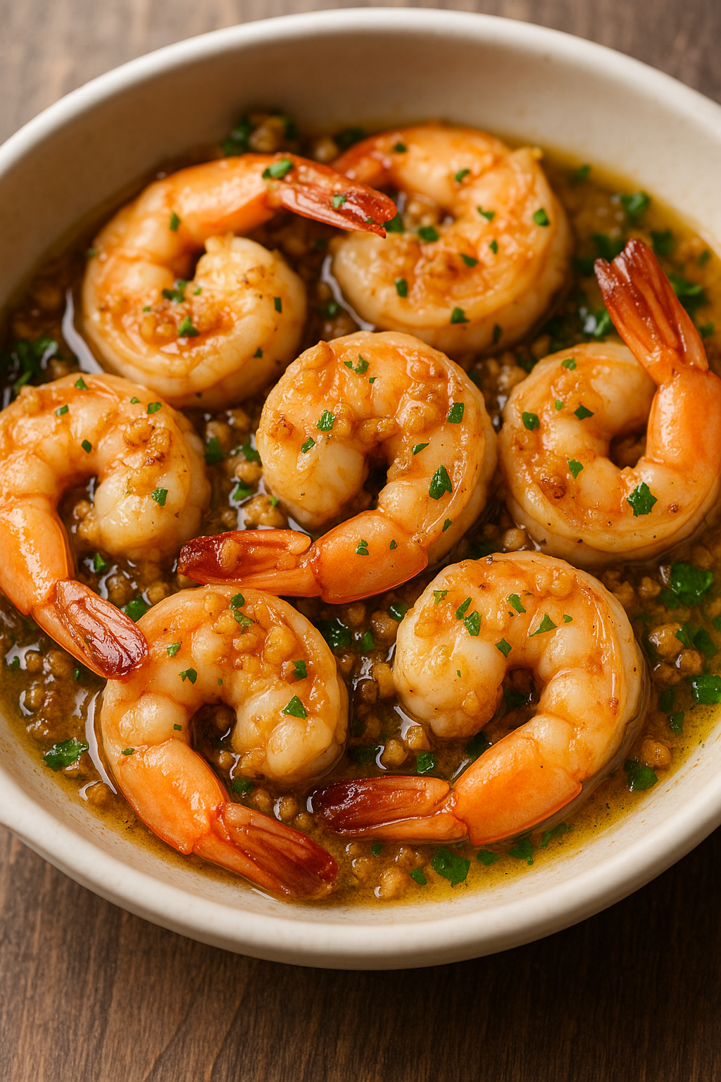 Prawns garlic butter