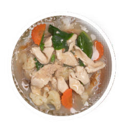 Fried Noodle in Gravy Sauce with Chicken