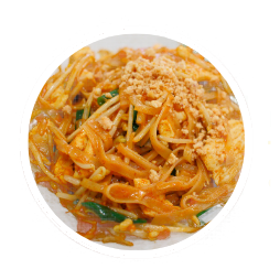Thai Fried Noodle with Chicken