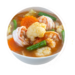 Sour Curry with Shrimp