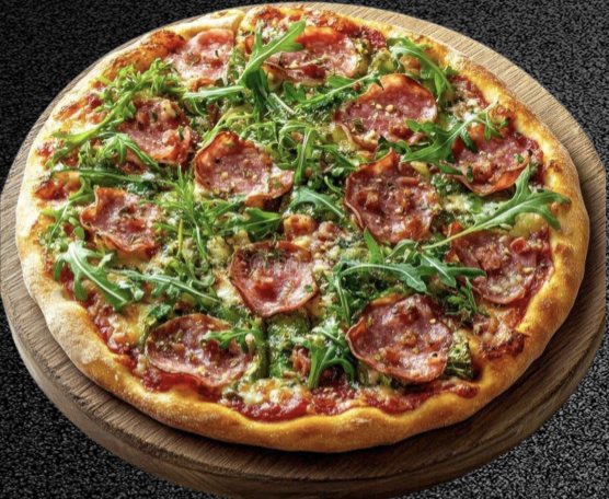 Pizza at The Irish Clock
