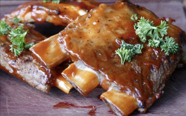 American pork ribs